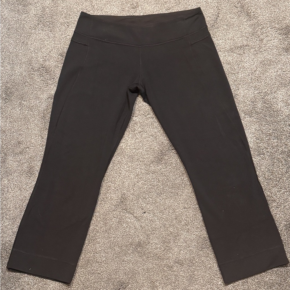 Lululemon Black Cropped Leggings